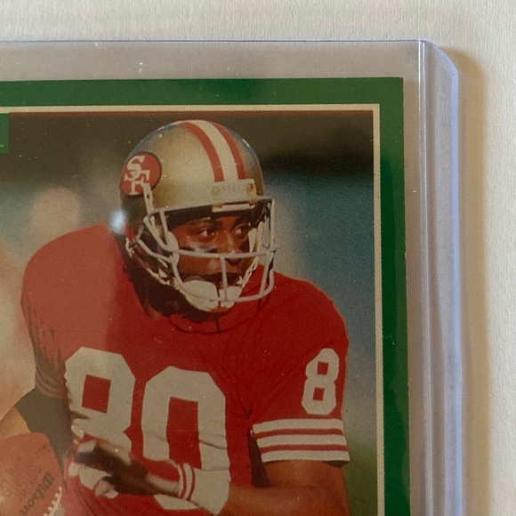 Jerry Rice Football Trading Card Score 1989 - Picture 4 of 11